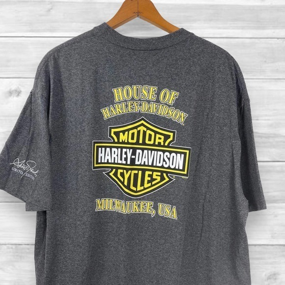 Men's Harley Davidson Limited Edition Scott Jacobs Graphic Tee XL - Picture 2 of 6